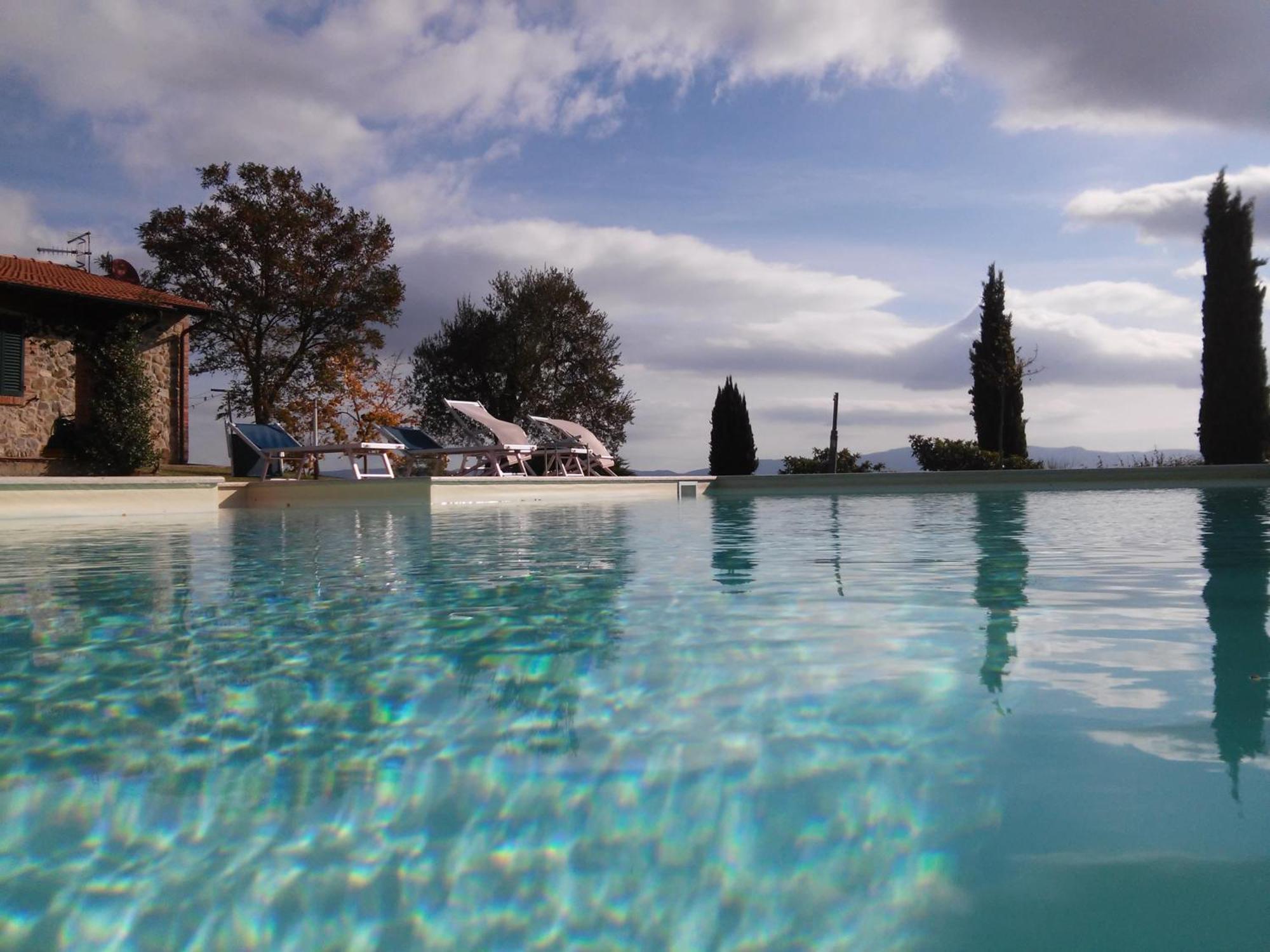 Agriturismo La Valle Del Sole Castiglione d'Orcia Luaran gambar