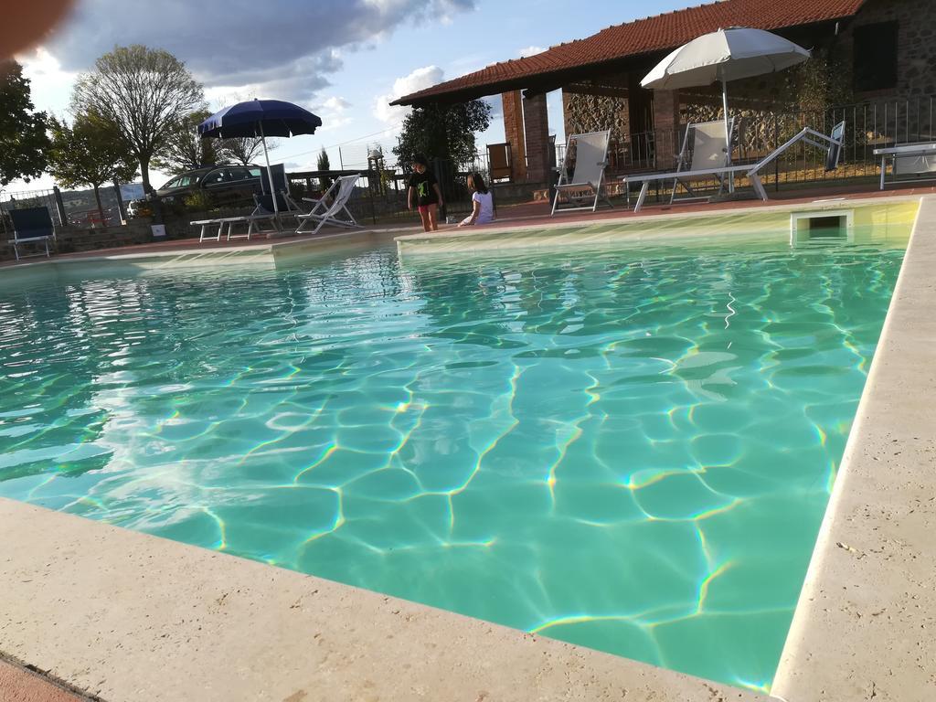 Agriturismo La Valle Del Sole Castiglione d'Orcia Luaran gambar